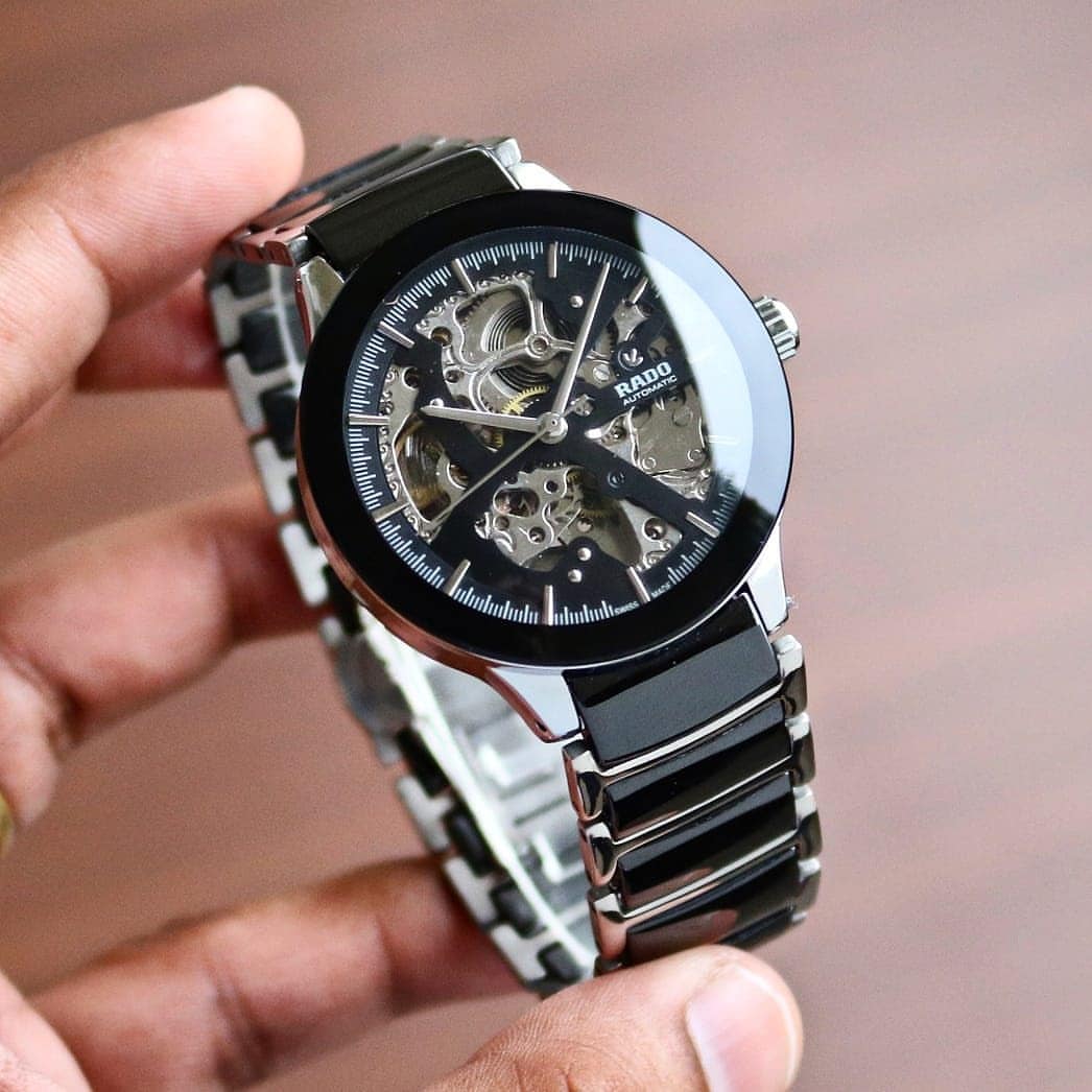 Ra_do Black Silver watch 8210