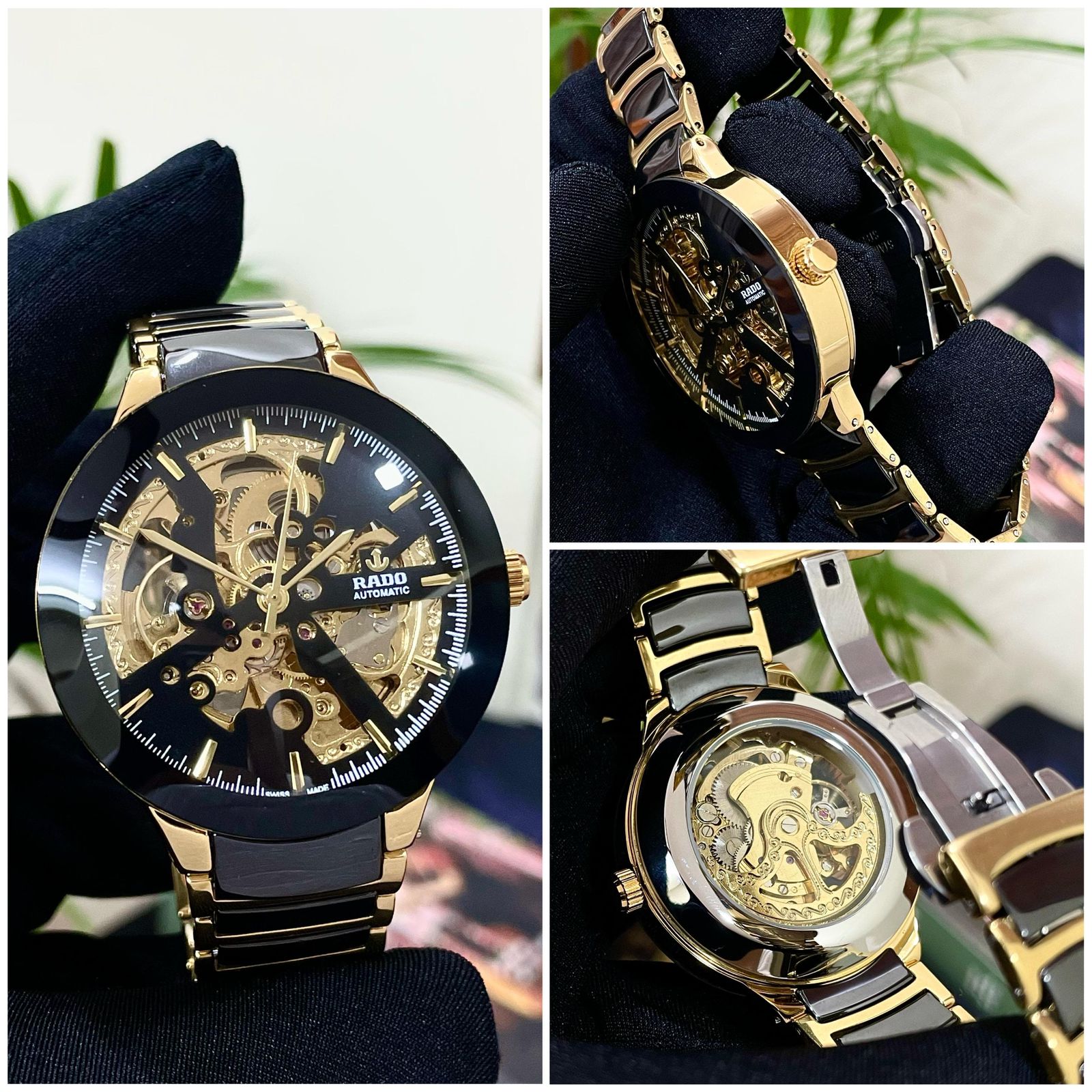 Ra_do Golden Black watch 8211