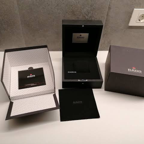 Ra_do Black Silver watch 8210