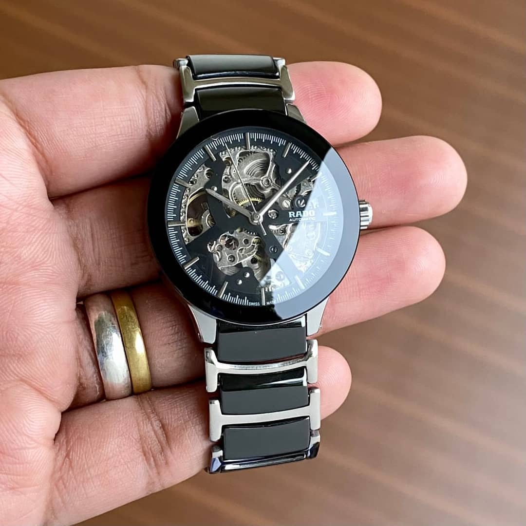 Ra_do Black Silver watch 8210