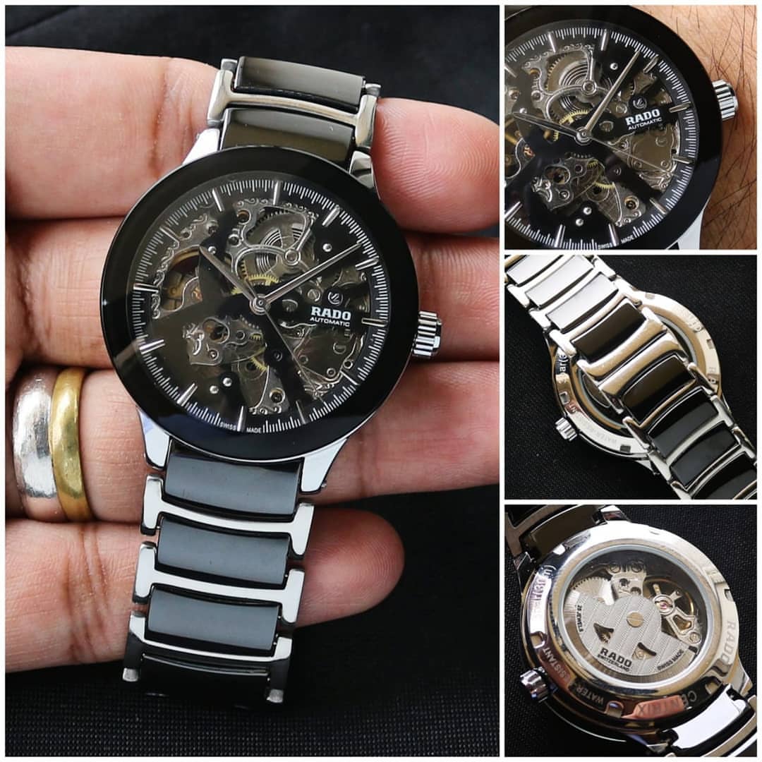 Ra_do Black Silver watch 8210